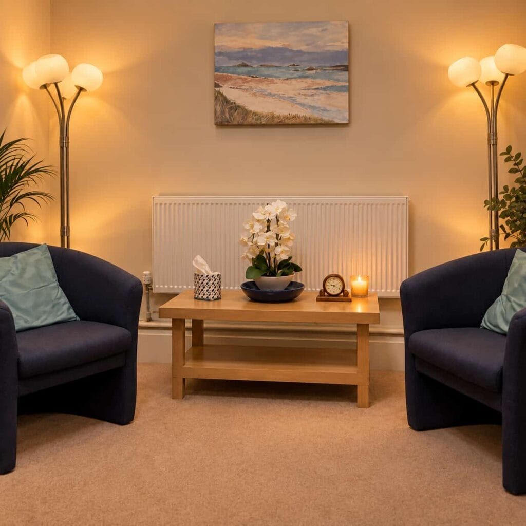 Zoe Sheehan Counselling Room